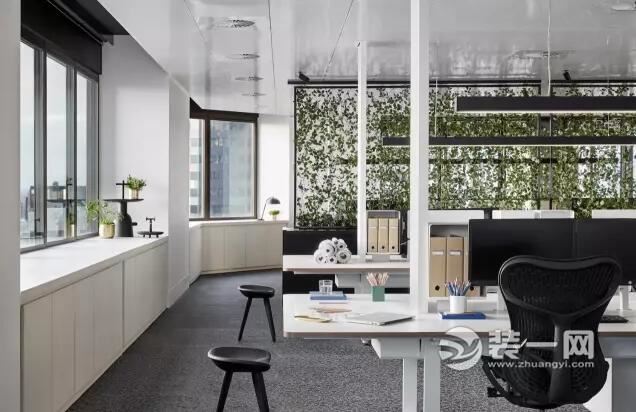 高逼格的办公室装修效果图 工作区设计让人眼前一亮